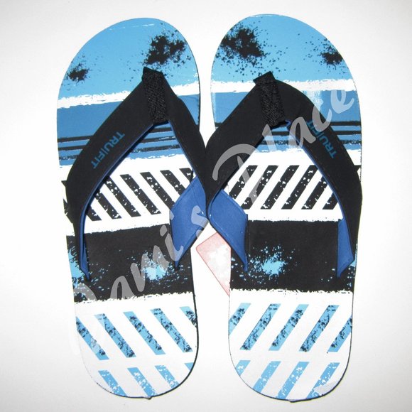 6 Pair Lot Men\'s Flip Flop Sandals Size 8 9 10 11 12 main image 7